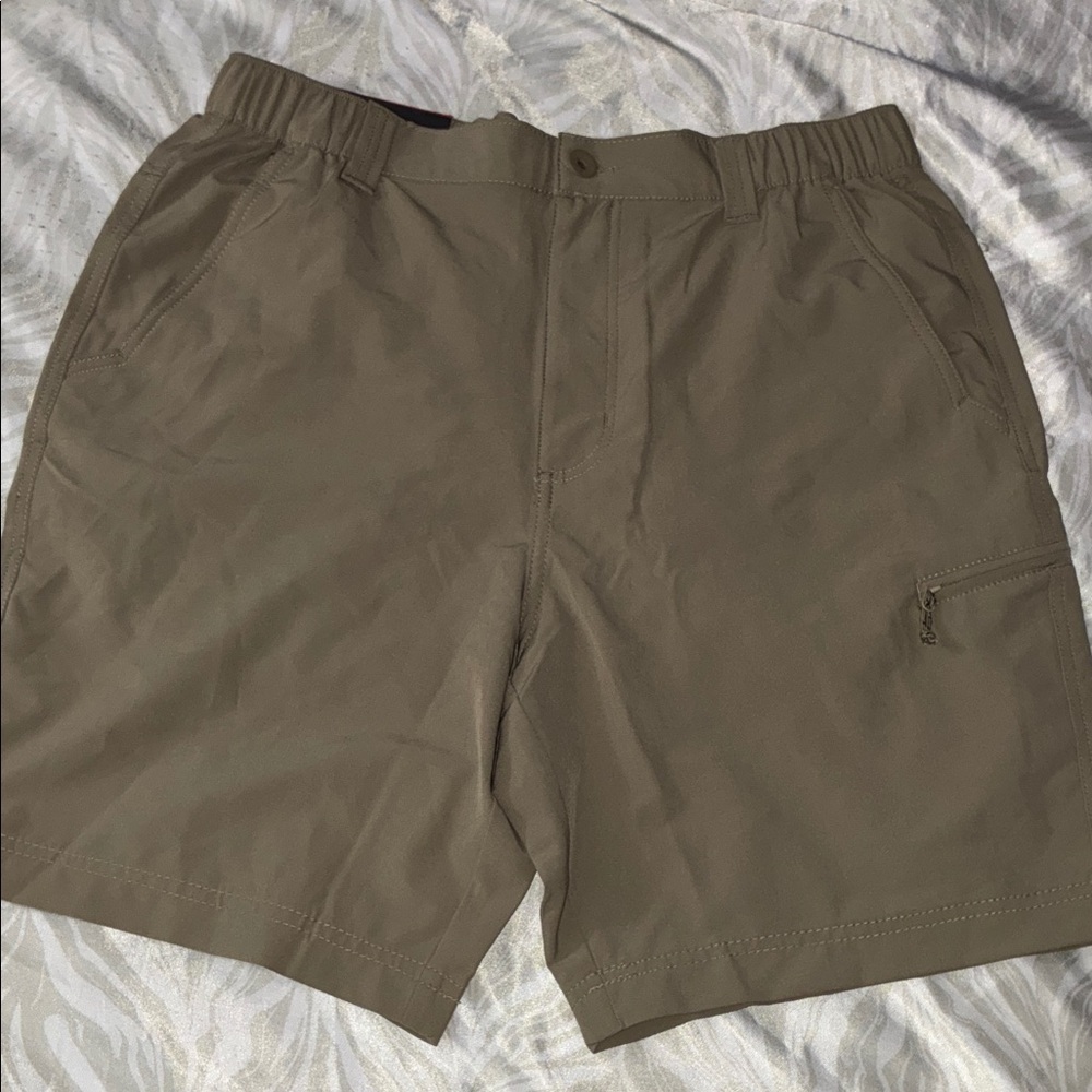 Original Weatherproof Vintage Men's Casual Elastic-Waist Shorts NWT